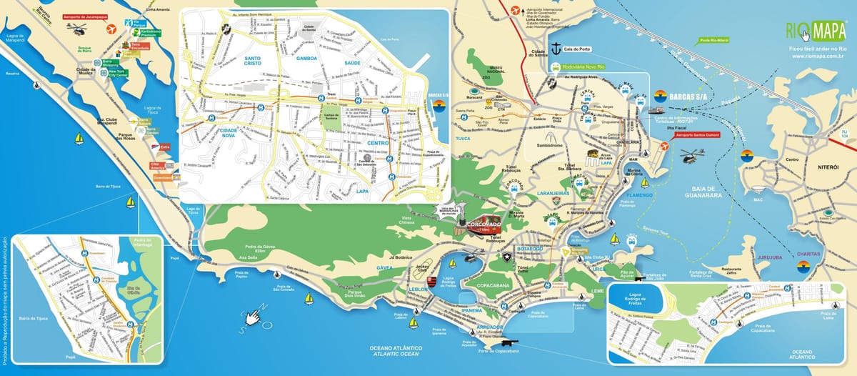 Rio de Janeiro plaj kat jeyografik