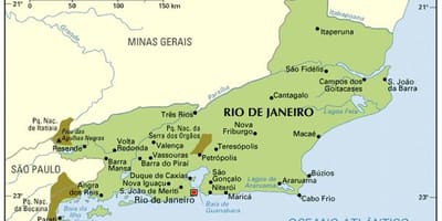 Kowòdone kat jeyografik nan Rio de Janeiro