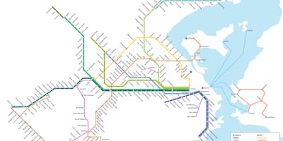 Transpò piblik kat jeyografik nan Rio